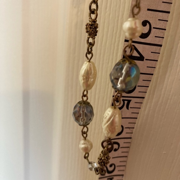 Lovely extra long necklace. Approximately 52” long. Can be doubled. Great cond. - Picture 6 of 8